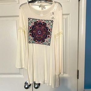 Justice tunic NWT size 10